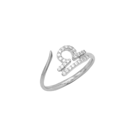 Libra Zodiac Sign Ring