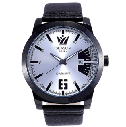 Stainless Steel Watch Season Black - Madness Series