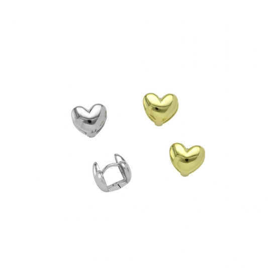 Bubble Heart Earrings
